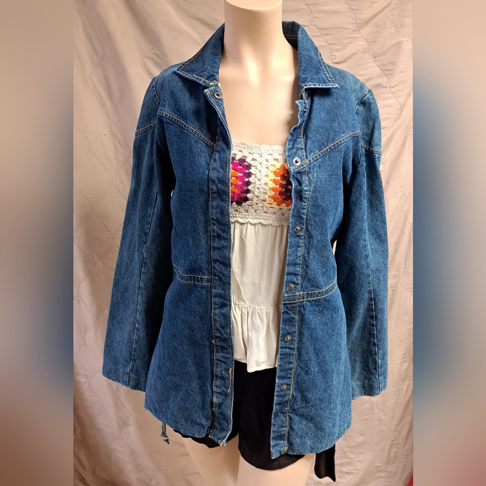 Sugar Rockstar Denim Jean Jacket